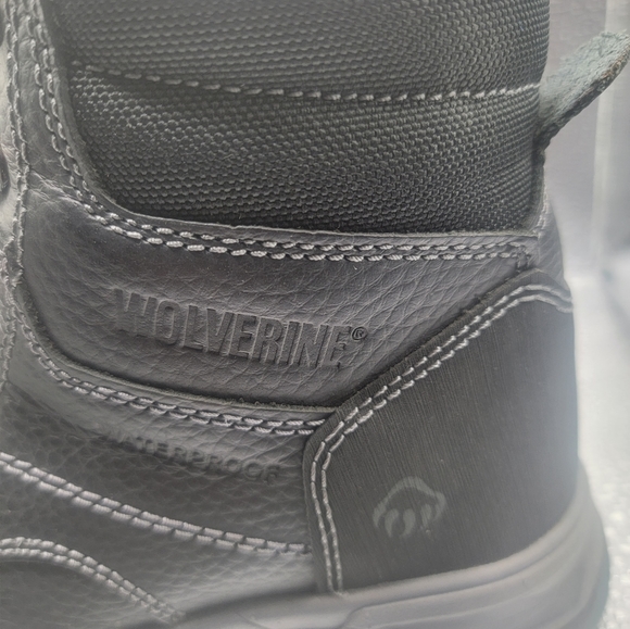 Women's WOLVERINE PIPER Waterproof Composite-Toe 6" Work Boot Size 8.5 Pre Owned - Picture 6 of 7